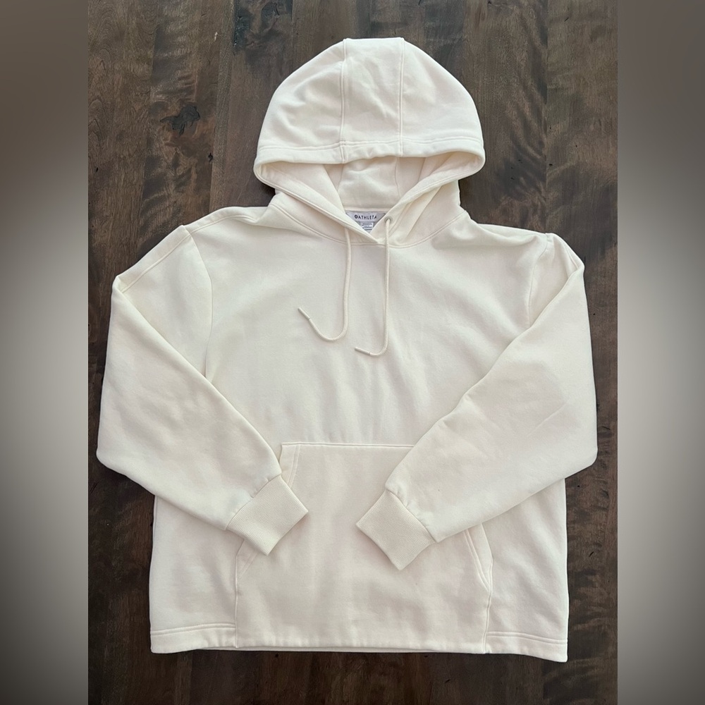 NWOT Athleta Retroplush Hoodie Sweatshirt - Picture 4 of 6
